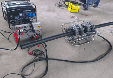 Echipament sudura cap la cap achizitionat cu fonduri europene prin SAB Consulting